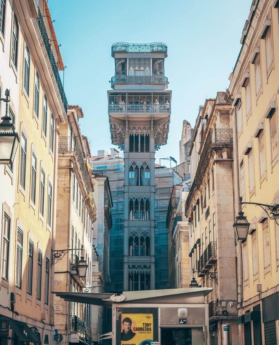 4 días en Lisboa: Elevador de Santa Justa