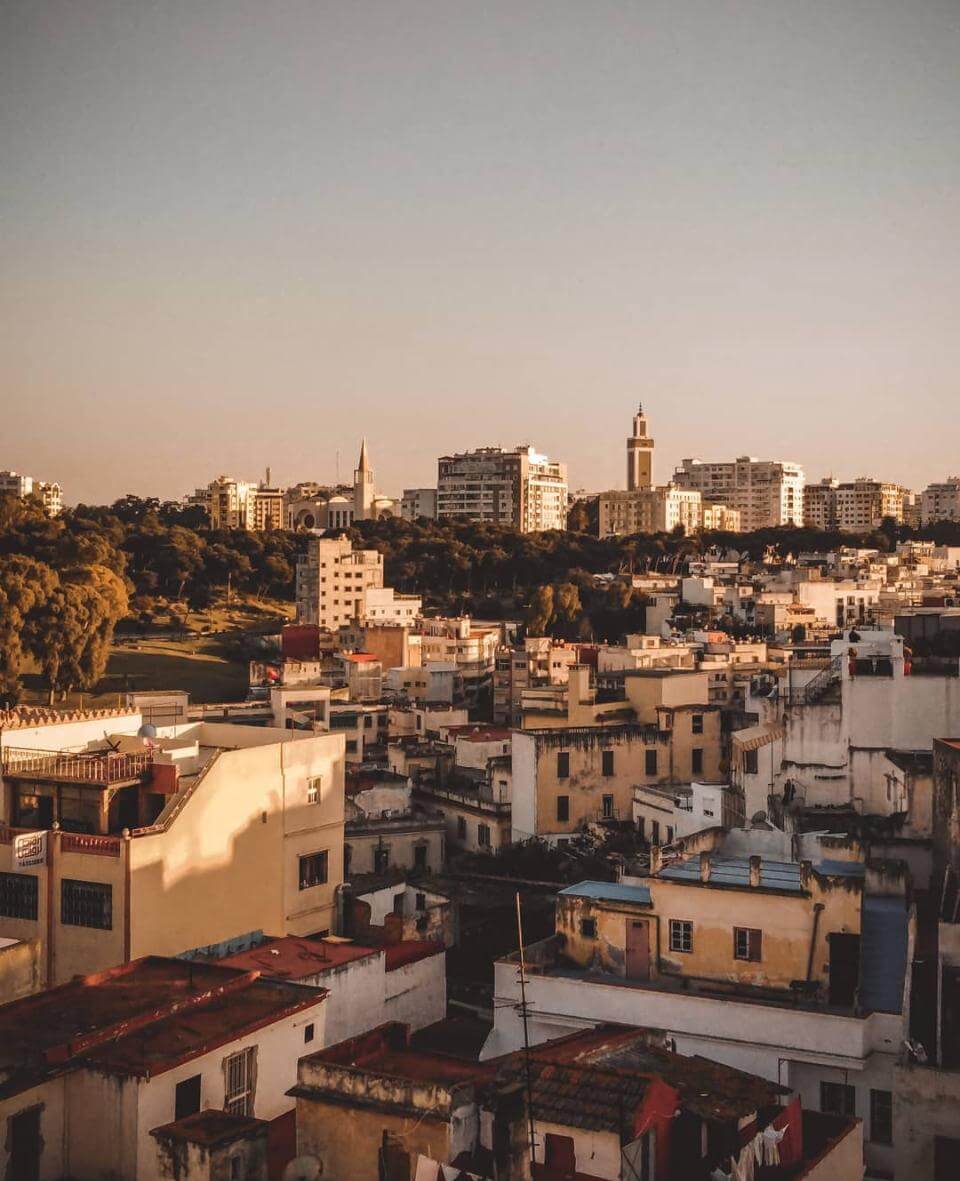 Tánger, al norte de Marruecos