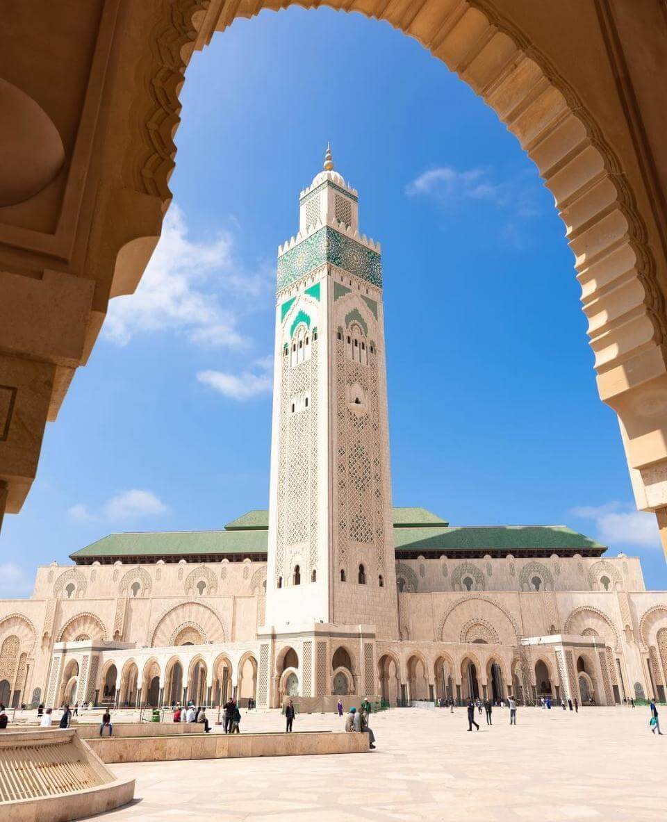 Mezquita Hassan II, en Casablanca