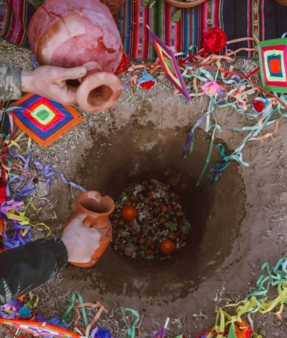 Ofrendas a la Pachamama en Jujuy