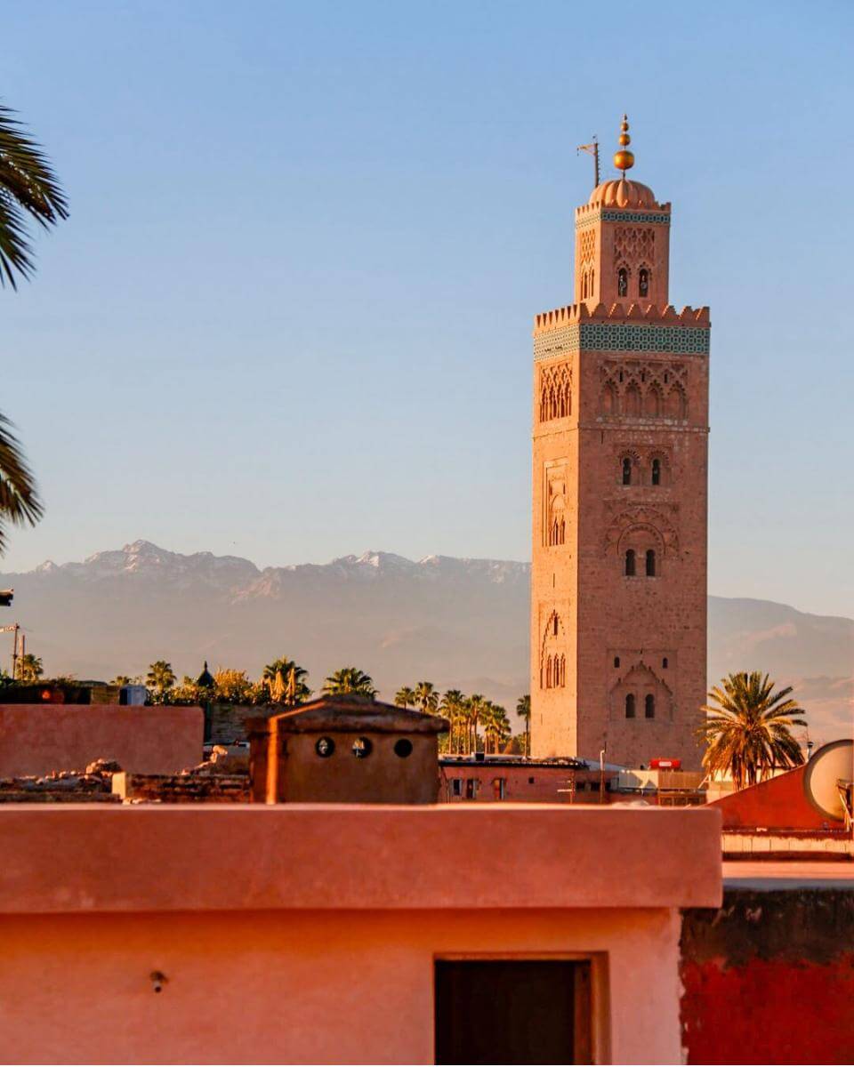 Qué hacer en Marrakech: Minarete de la Mezquita Koutoubia