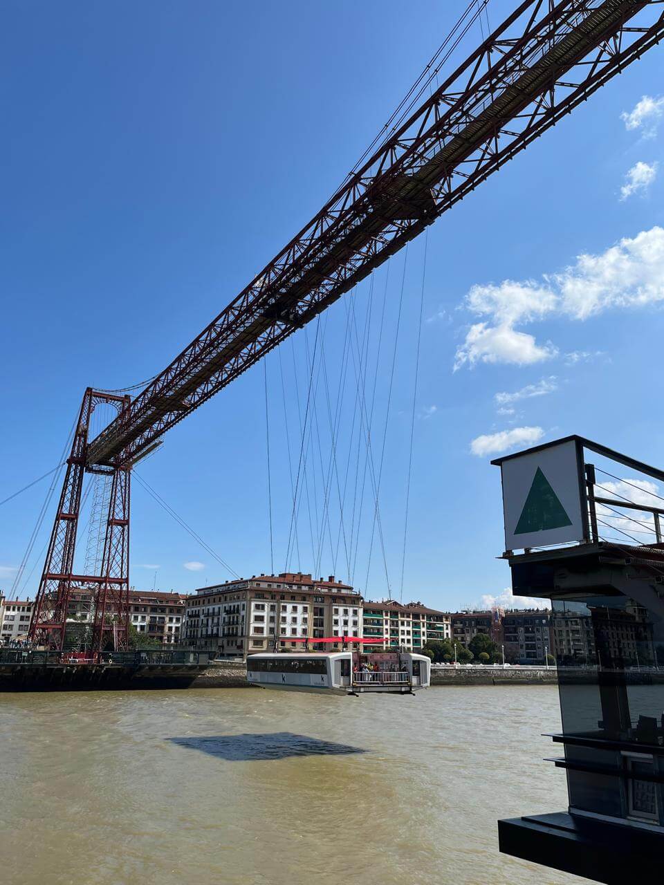 Puente Vizcaya, que une Getxo con Portugalete