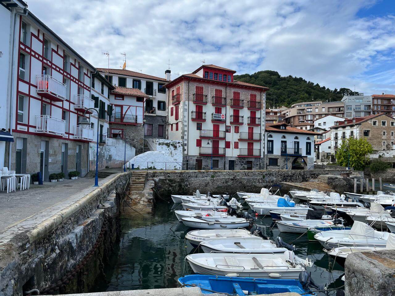 Puerto de Mundaka, en la Costa Vasca