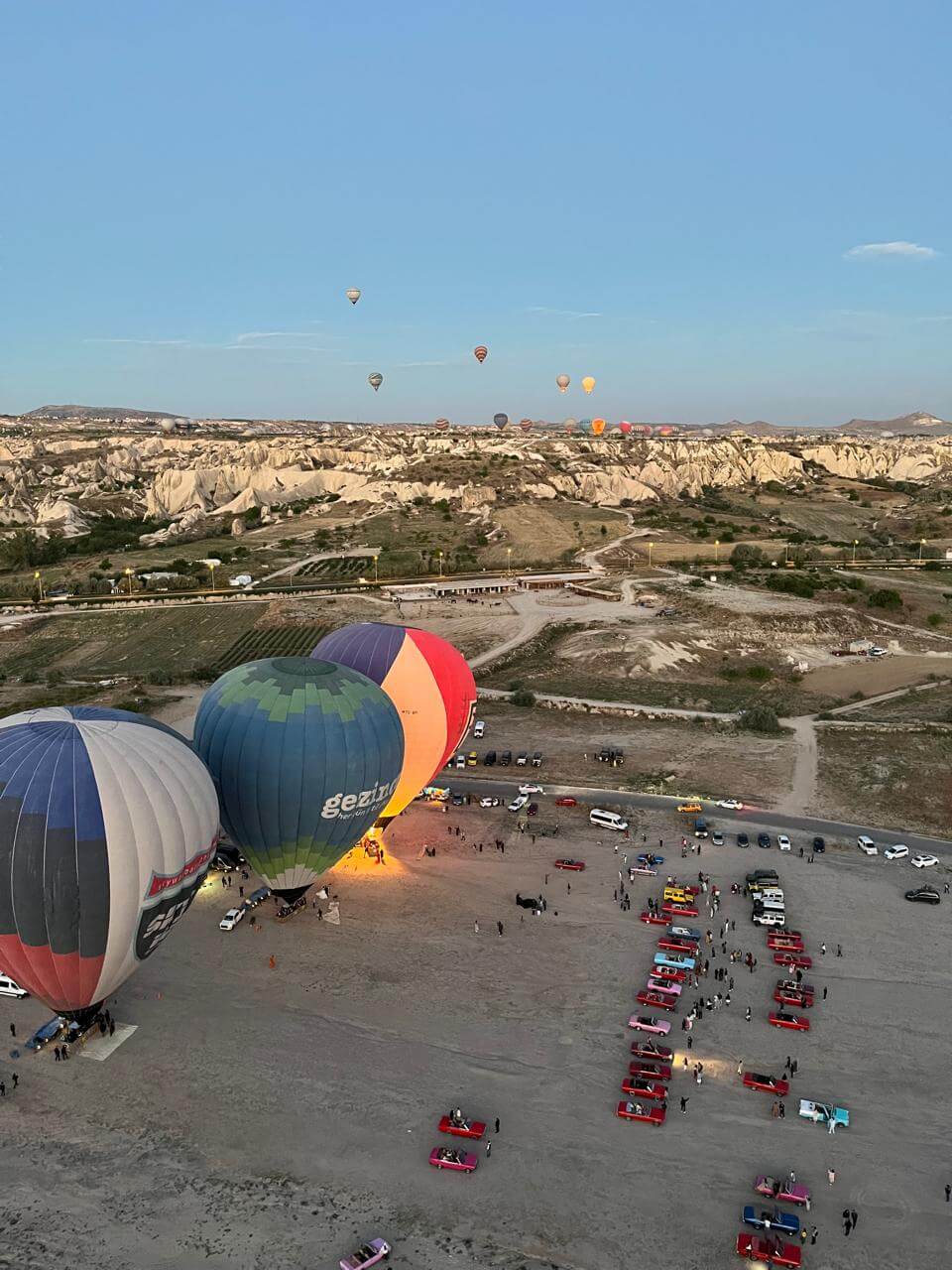 Globos en Capadocia