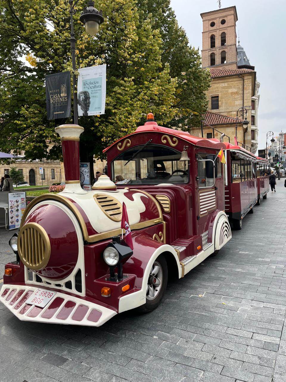 Tren turístico de León