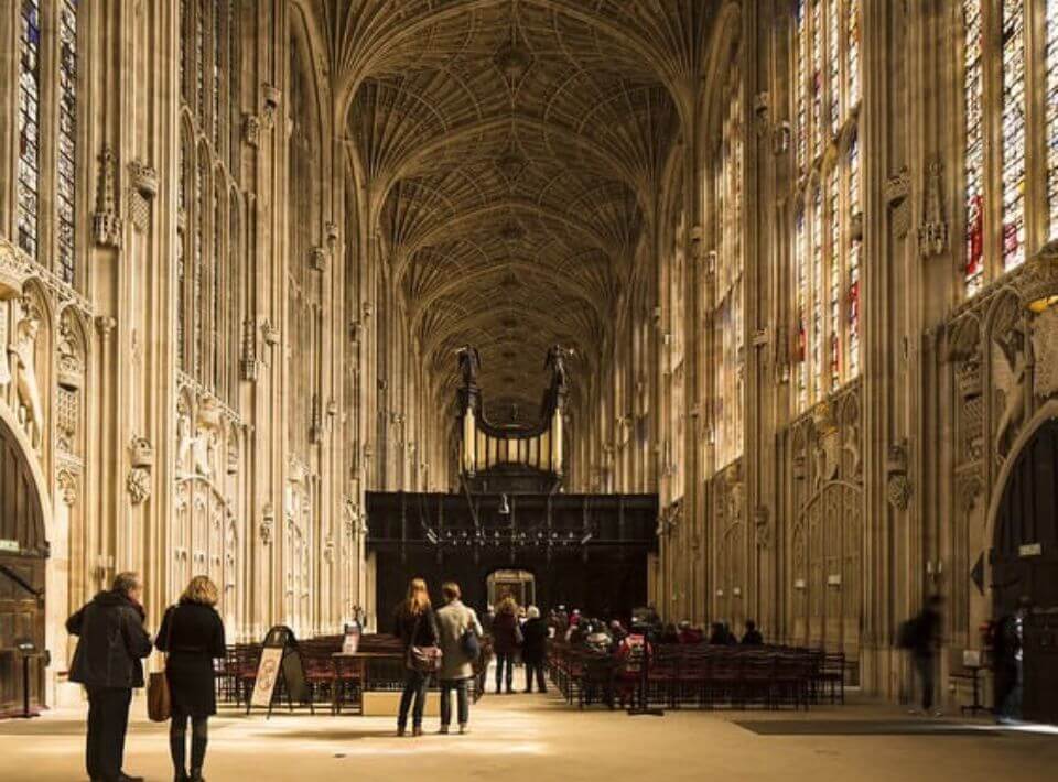 Qué hacer en Cambridge: visitar la Capilla del King's College