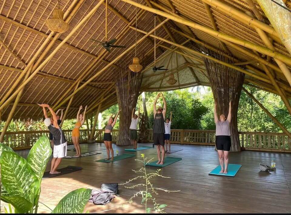 Qué hacer en Ubud: clase de yoga