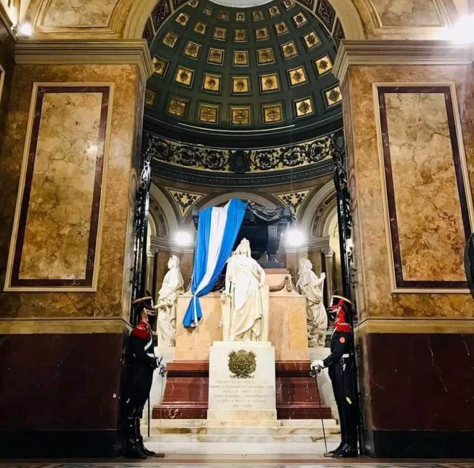 Mausoleo de San Martín en la Catedral Metropolitana de Buenos Aires