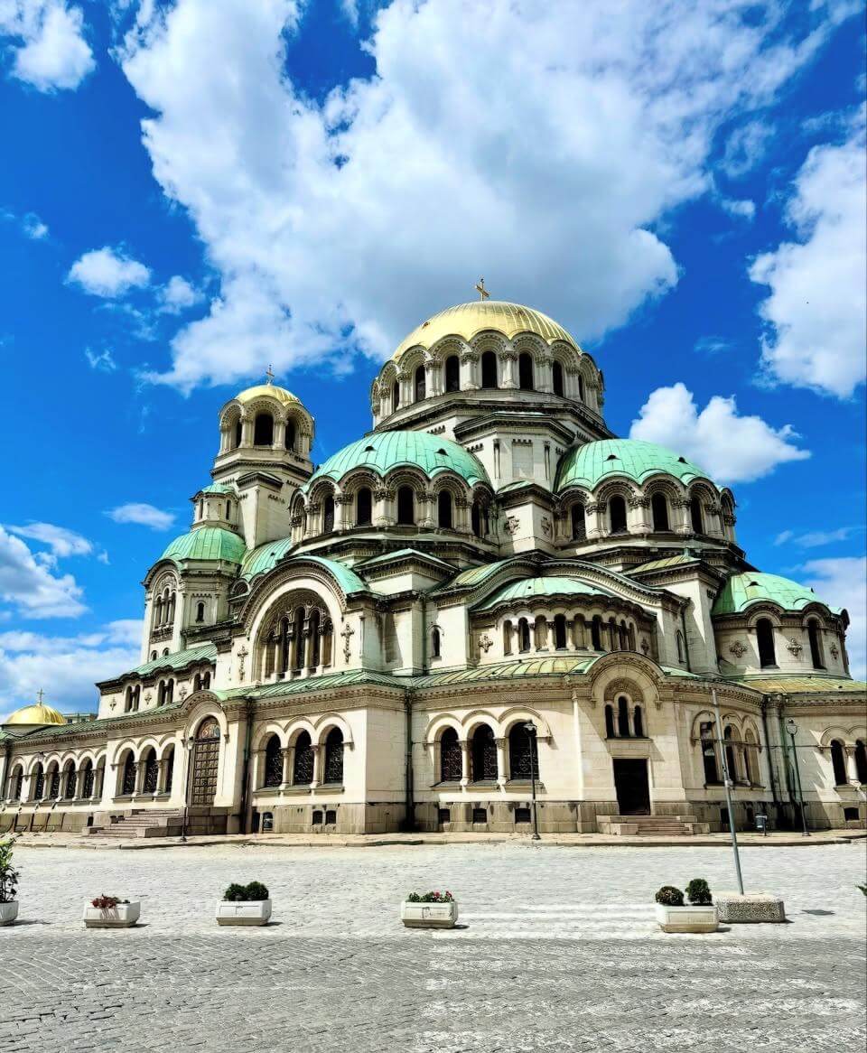 Catedral de Alejandro Nevski, en Sofía, la capital de Bulgaria