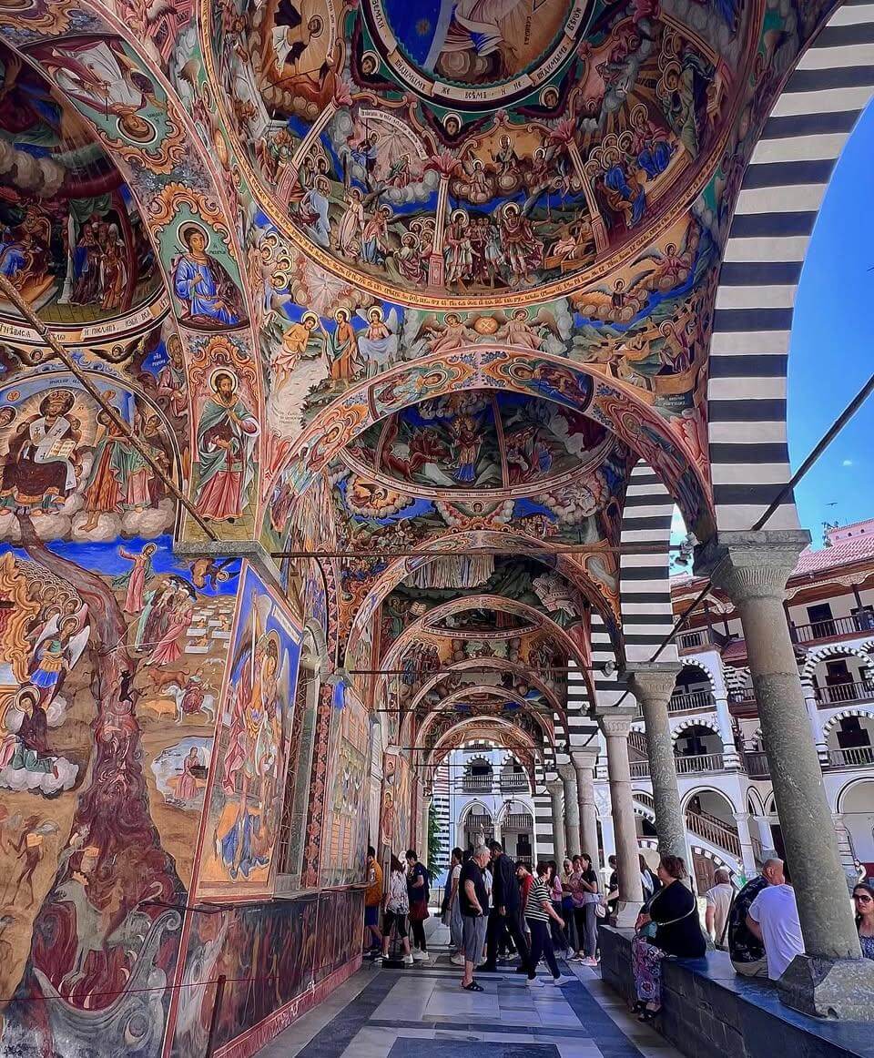 Monasterio de Rila, en Bulgaria