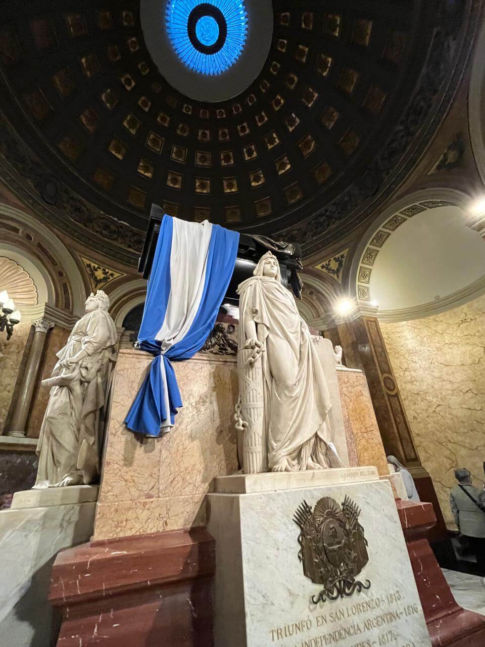 Mausoleo del General San Martín en la Catedral Metropolitana de Buenos Aires