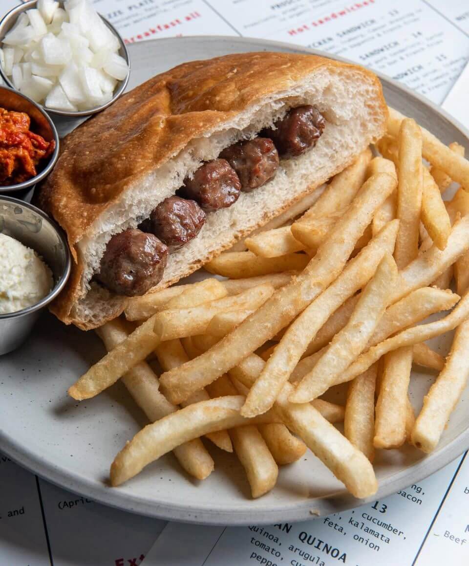 Prober čevapi en Mostar