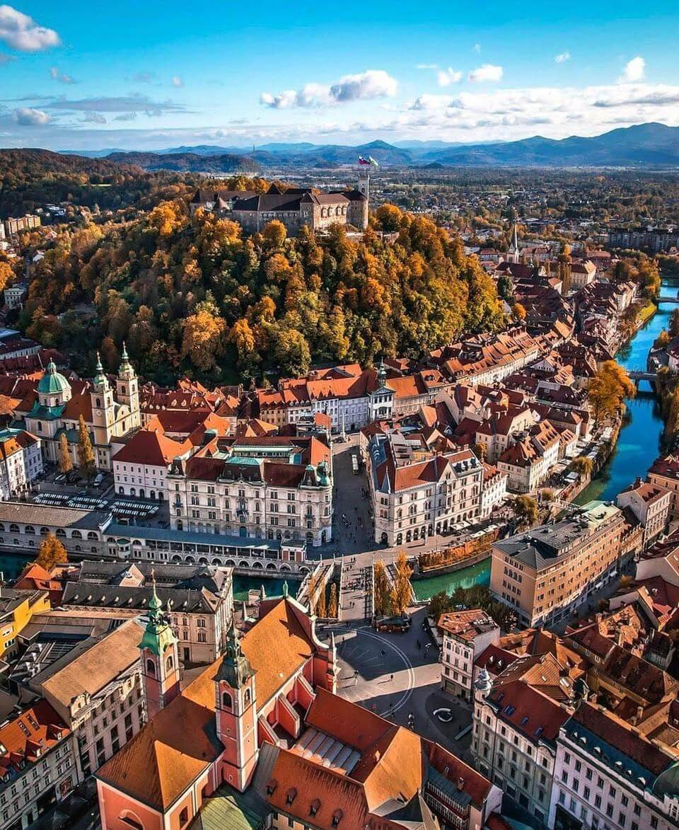 Liubliana, la bella capital de Eslovenia