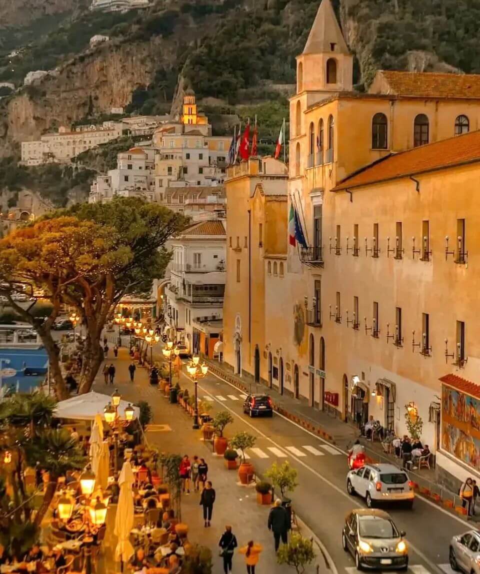 Amalfi, muy cerca de Nápoles