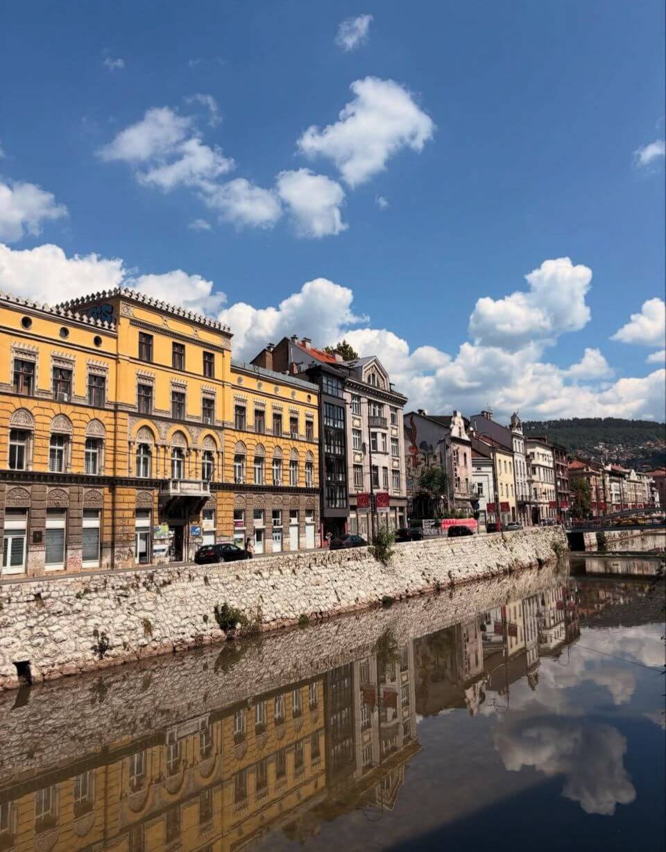 Río Miljacka, Sarajevo