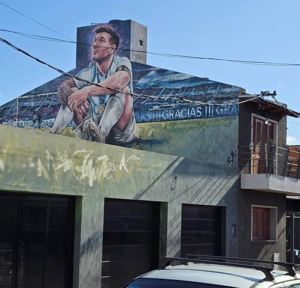 Casa natal de Lionel Messi en Rosario